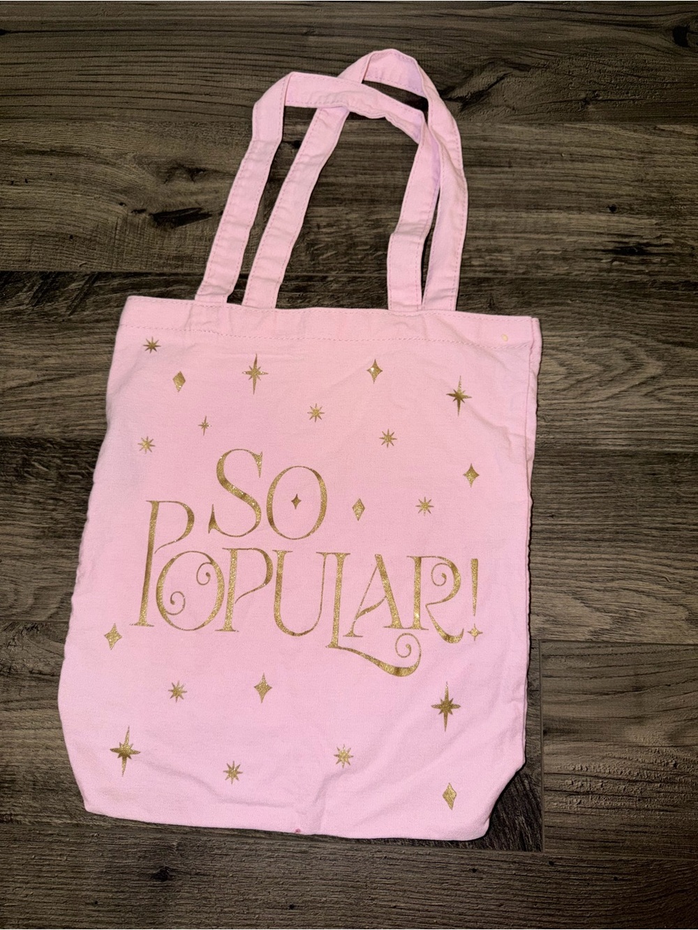 Wicked Tote Bag with Gold 'So Popular'